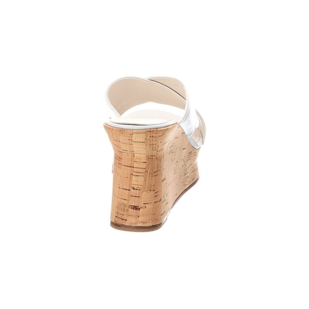 Ferragamo Ant 70 Leather Sandal, White - Picture 3 of 5
